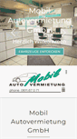 Mobile Screenshot of mobil-autovermietung.de